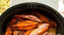 Slow Cooker Sweet Potato Wedges Slow Cooker Sweet Potato Wedges