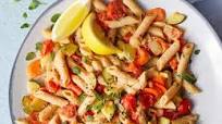 Lemon Hummus Pasta Lemon Hummus Pasta