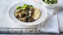 Beef casserole with horseradish and mustard Beef casserole with horseradish and mustard