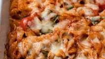 Pizza Baked Pasta Pizza Baked Pasta