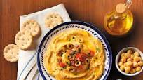 Homemade Hummus with Olive Salsa Homemade Hummus with Olive Salsa