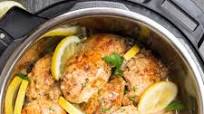Instant Pot Lemon Garlic Chicken Instant Pot Lemon Garlic Chicken