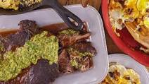 Slow-Cooker Rosemary Christmas Beef with Salsa Verde Slow-Cooker Rosemary Christmas Beef with Salsa Verde
