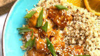 Whole30 Air Fryer Sticky Orange Chicken Whole30 Air Fryer Sticky Orange Chicken