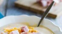 Cauliflower Soup with Ham and Cheese Cauliflower Soup with Ham and Cheese