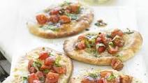 Garlic bread pizzas Garlic bread pizzas