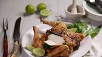 Wild Garlic & Cardamom Spatchcock Chicken Wild Garlic & Cardamom Spatchcock Chicken
