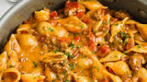 Cheesy Ground Beef Pasta Cheesy Ground Beef Pasta