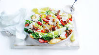 Caesar salad with pancetta Caesar salad with pancetta