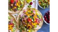 Avocado Egg Chorizo Tostada #breakfast #chorizo Avocado Egg Chorizo Tostada #breakfast #chorizo