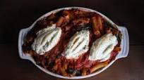 Baked Ziti with Sausage and Spinach Baked Ziti with Sausage and Spinach