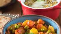 Punjabi Aloo Gajar Matar Sabzi Recipe Punjabi Aloo Gajar Matar Sabzi Recipe