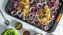 Ginger Scallion Fish Ssäm with Charred Onions Ginger Scallion Fish Ssäm with Charred Onions