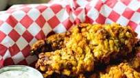 Chicken Fried Steak Fingers with Creole Mustard Sauce Chicken Fried Steak Fingers with Creole Mustard Sauce