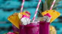 Frozen Pineapple Dragon Fruit Margaritas Frozen Pineapple Dragon Fruit Margaritas