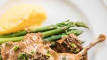 Braised Pheasant Legs in Morel Sauce Braised Pheasant Legs in Morel Sauce