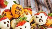 Easy Halloween Chocolate Covered Strawberries Easy Halloween Chocolate Covered Strawberries