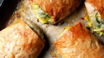 Spanakopita Strudels Spanakopita Strudels