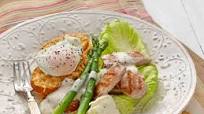 Seared Tuna Caesar Salad Seared Tuna Caesar Salad