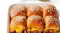 Bacon Cheeseburger Slider Bake Bacon Cheeseburger Slider Bake