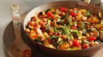 Italian-Style Zucchini and Chickpea Sauté Italian-Style Zucchini and Chickpea Sauté