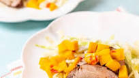 Pork Tenderloin with Mango Salsa Pork Tenderloin with Mango Salsa