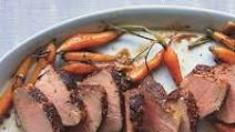 Spice-Rubbed Pork Tenderloin with Roasted Baby Carrots Recipe Spice-Rubbed Pork Tenderloin with Roasted Baby Carrots Recipe