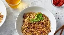 Crispy Pork Noodle Stir-Fry Crispy Pork Noodle Stir-Fry