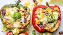 Easy Vegetarian Stuffed Peppers Easy Vegetarian Stuffed Peppers