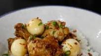 Chicken Wings Adobo and Quail Eggs Chicken Wings Adobo and Quail Eggs