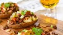 Crispy Stuffed Potato Skins Crispy Stuffed Potato Skins