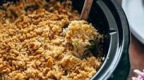 Slow Cooker Velveeta Broccoli Rice Casserole Slow Cooker Velveeta Broccoli Rice Casserole