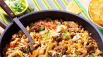 Mexican Ground Beef Skillet Mexican Ground Beef Skillet