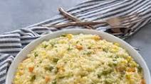 Cheesy Instant Pot Rice and Vegetables Cheesy Instant Pot Rice and Vegetables