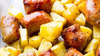 Italian Sausage and Potatoes in Oven Italian Sausage and Potatoes in Oven
