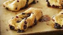Cranberry Chocolate Focaccia Twists Cranberry Chocolate Focaccia Twists