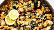 One Pan Creamy Garlic Chicken One Pan Creamy Garlic Chicken