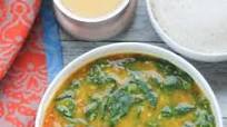 EASY Spinach Dal with Rice EASY Spinach Dal with Rice