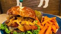 The Ultimate Sausage, Beef & Double Bacon Burger The Ultimate Sausage, Beef & Double Bacon Burger