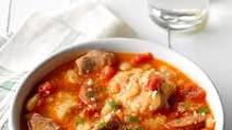 Slow Cooker Cassoulet with Crumb Topping Slow Cooker Cassoulet with Crumb Topping
