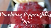 Cranberry Pepper Jelly Dip Cranberry Pepper Jelly Dip