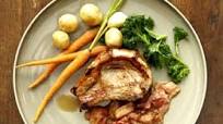 Antony Worrall Thompson’s pork chops with rhubarb Antony Worrall Thompson’s pork chops with rhubarb