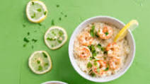 Garlic Shrimp Scampi with Cauliflower Rice Garlic Shrimp Scampi with Cauliflower Rice