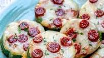 Zucchini Pizza Bites Zucchini Pizza Bites