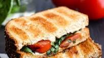 Toasted Caprese Sandwich Toasted Caprese Sandwich