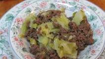Hamburger & Cabbage Hamburger & Cabbage