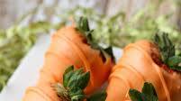 Carrot Chocolate Covered Strawberries Carrot Chocolate Covered Strawberries