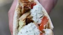 Chicken Pitas with Whipped Jalapeño Feta Chicken Pitas with Whipped Jalapeño Feta