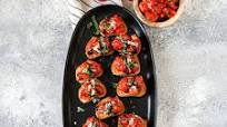 Roasted Tomato Bruschetta Roasted Tomato Bruschetta