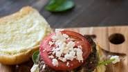 Spinach and Feta Burgers with Garlic Aioli Spinach and Feta Burgers with Garlic Aioli